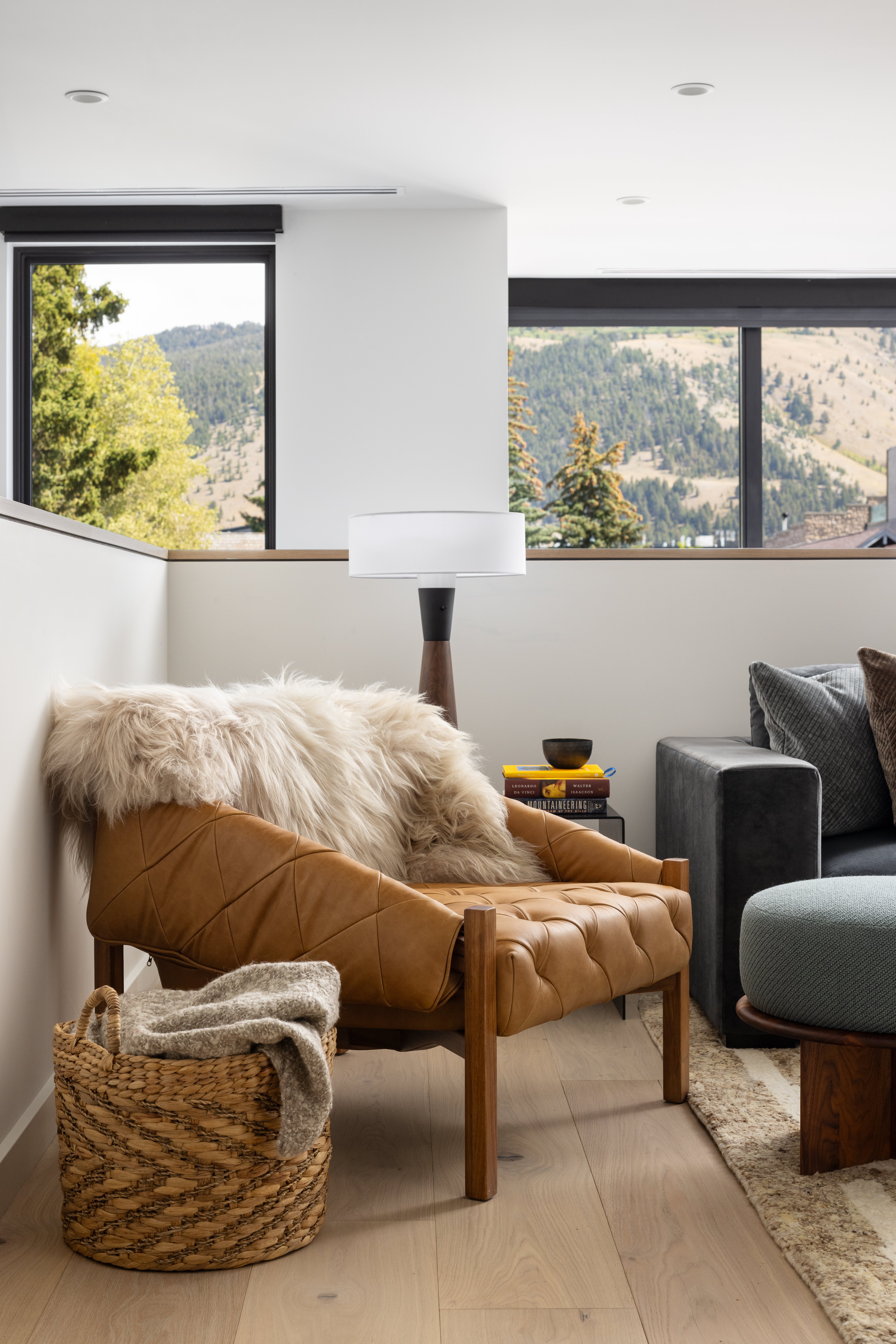 Loft seating area